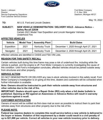 ford battery junction box part number|22s36 ford recall.